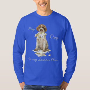 Camiseta Mi Griffon comió mi plan de lección