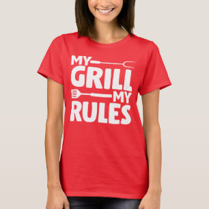 Camiseta Mi Grill Mis Reglas