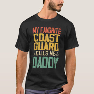 Camiseta Mi Guardia Costera Favorita Me Llama Daddy Vintage