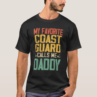 Camiseta Mi Guardia Costera Favorita Me Llama Daddy Vintage