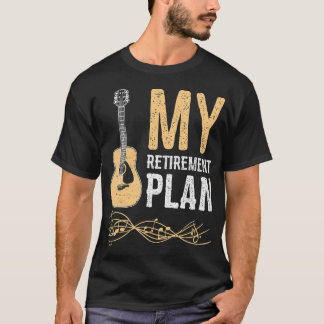 Camiseta Mi guitarra del plan de retiro