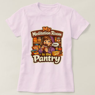 Camiseta Mi habitación de meditación es el arte de la despe