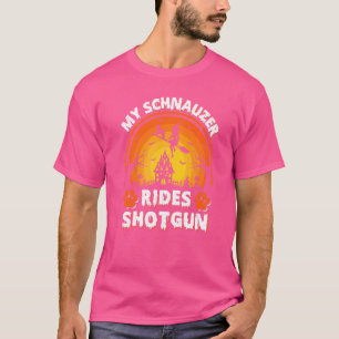 Camiseta Mi Halloween de caza Schnauzer