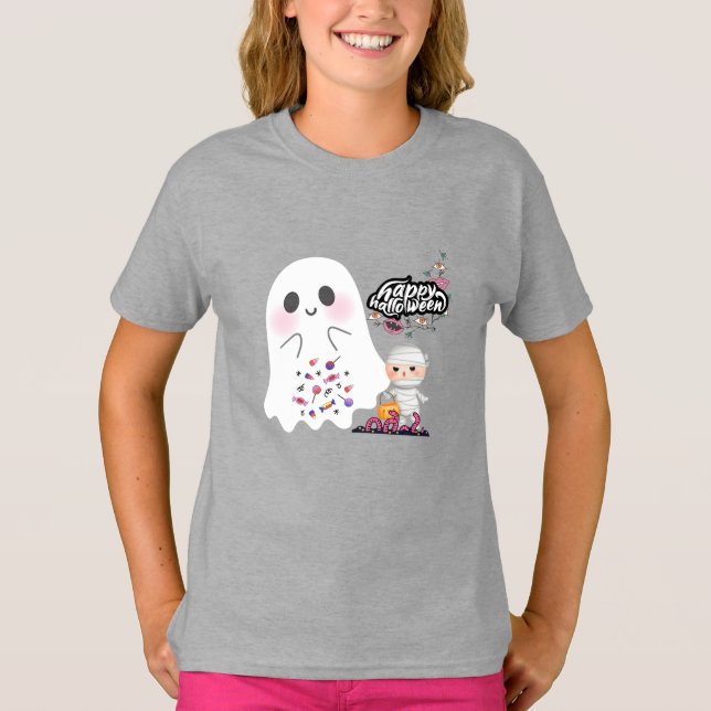 Camiseta Mi Halloween Feliz (Anverso)