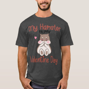 Camiseta Mi Hámster Es Mi Día De San Valentín (2)