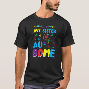 Camiseta Mi hermana autista es una increíble campaña de con