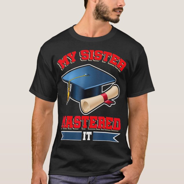 Camiseta Mi Hermana Dominó A Los Maestros De Camisas Tee Gr (Anverso)