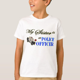 Camiseta Mi hermana es oficial de policía