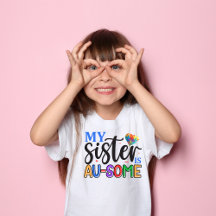 Mi hermana es un autismo AU-SOME, lindo y colorido