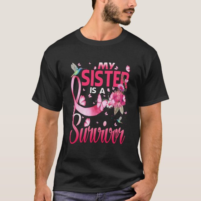 Camiseta Mi Hermana Es Una Sobreviviente Conciencia Sobre E (Anverso)