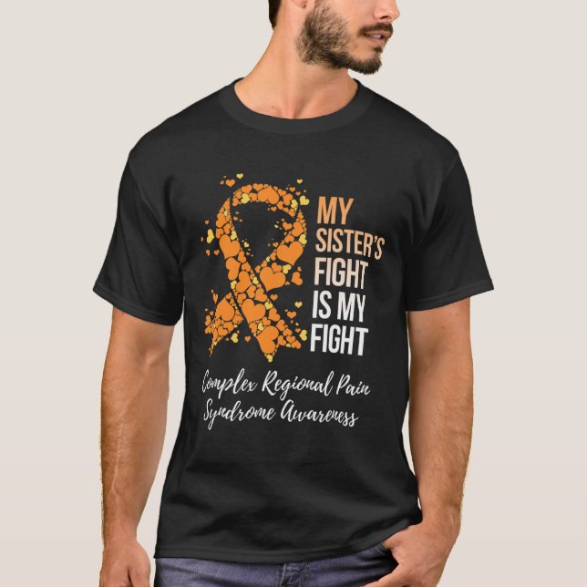 Camiseta Mi hermana lucha contra el complejo síndrome de do (Anverso)