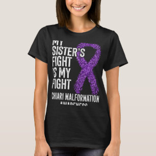 Camiseta Mi hermana lucha contra la malformación de Chiari