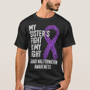 Camiseta Mi hermana lucha contra la malformación de Chiari