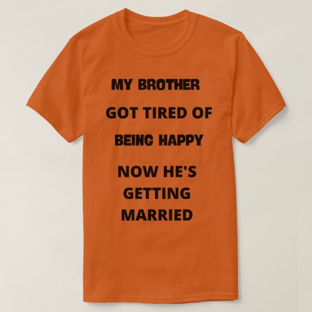 CAMISETA MI HERMANO (Diseño del anverso)