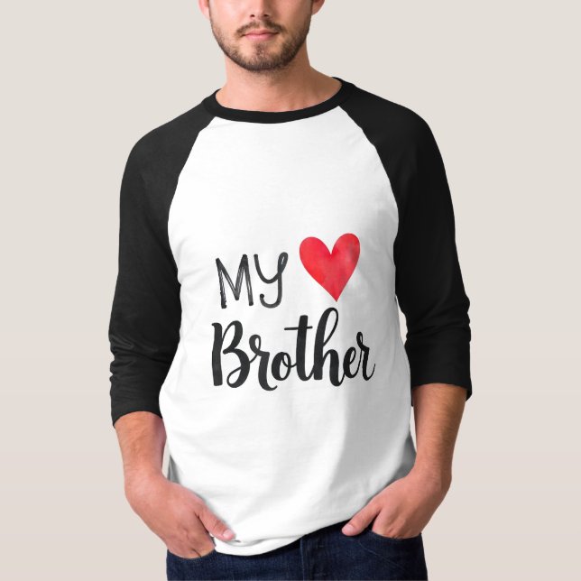 Camiseta Mi Hermano  (Anverso)