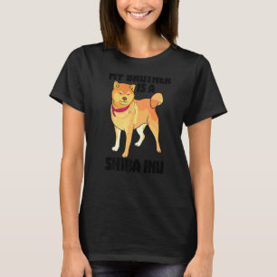 Camiseta Mi Hermano Es Shiba Inu Mujeres Graciosas Cazando 