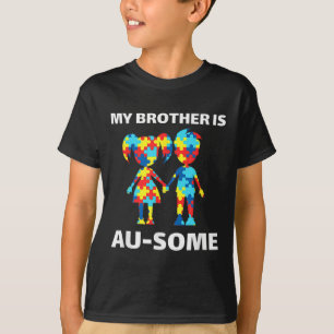 Camiseta Mi Hermano Es Sorprendente Concienciación De Autis