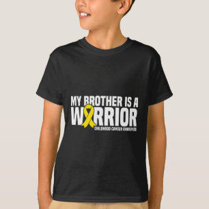 Camiseta Mi hermano es un guerrero que toma conciencia del