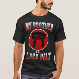 Camiseta Mi Hermano Es Un Karate De Artes Marciales De Cint