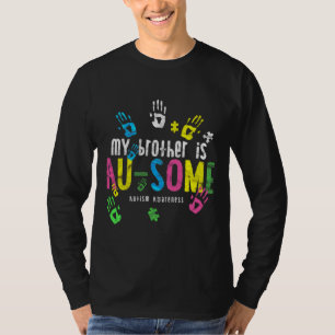Camiseta Mi Hermano Está A La Altura Del Autismo