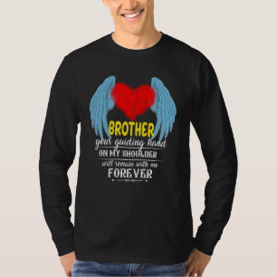 Camiseta Mi Hermano Mi Ángel Guardián En El Cielo Desaparec