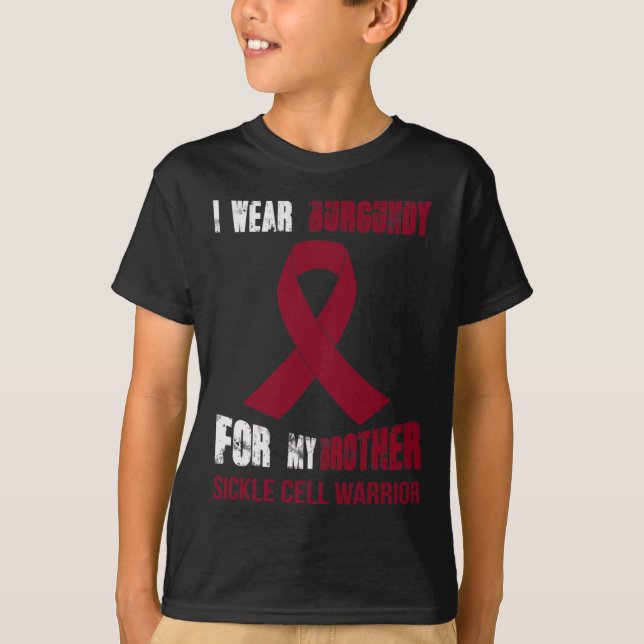 CAMISETA MI HERMANO - MI GUERRA DE CÉLULAS ENFERMERAS (Anverso)