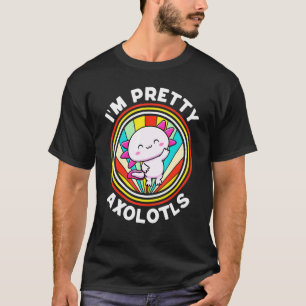 Camiseta Mi Hermoso Ajolote Salamandra Relaxolotl Caminando