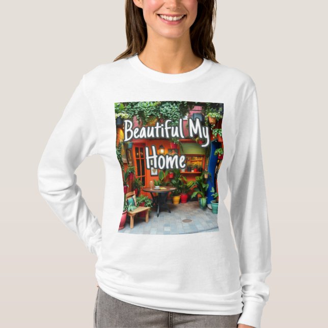 Camiseta Mi Hermoso Hogar  (Anverso)