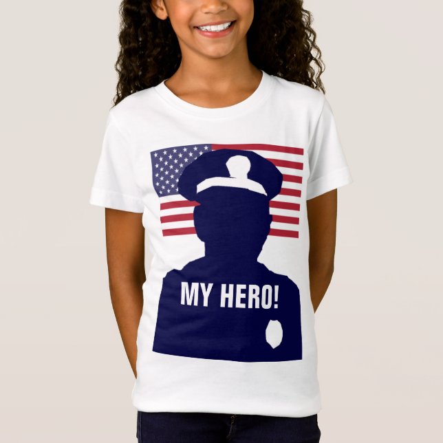 CAMISETA MI HERO COP (Anverso)