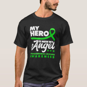 Camiseta Mi héroe ahora es mi ángel Enfermedad Mitocondrial