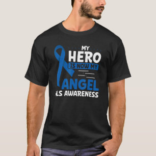 Camiseta Mi héroe ahora es mi ángel Mes de concienciación s