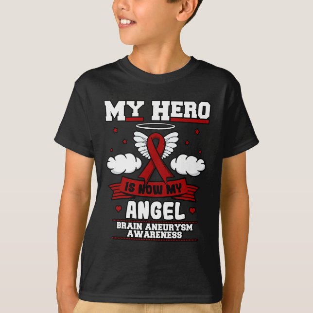 Camiseta Mi héroe es ahora mi ángel de la intracrania del n (Anverso)