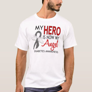 Camiseta Mi héroe es mi diabetes del ángel