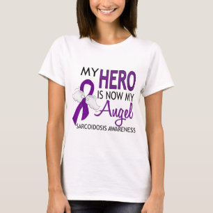 Camiseta Mi héroe es mi sarcoidosis del ángel