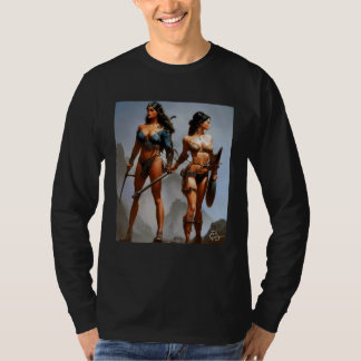 Camiseta Mi héroe mi hermana mi amiga por Don Castillo Arti
