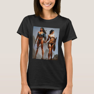 Camiseta Mi héroe mi hermana mi amiga por Don Castillo Arti