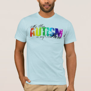 Camiseta Mi héroe mi hijo - autismo