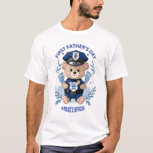 Camiseta 👮 ‍ ♂️ "Mi héroe, mi papá" - Primer Día del Padre