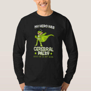 Camiseta Mi Héroe Tiene Parálisis Cerebral Día Mundial De C