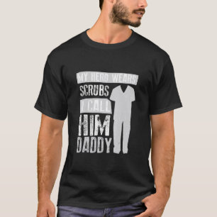 Camiseta Mi Héroe Usa Escrutinio Lo Llamo Papi Hija Guay