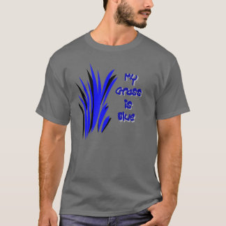 CAMISETA MI HIERBA ES AZUL