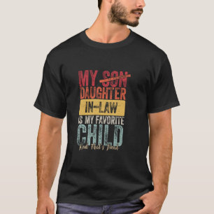 Camiseta Mi Hija En La Ley Es Graciosa Para Mi Hijo Favorit