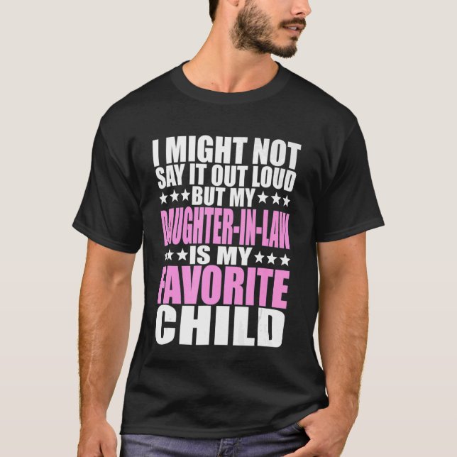 Camiseta Mi Hija En La Ley Es Mi Madre Infantil Favorita (Anverso)
