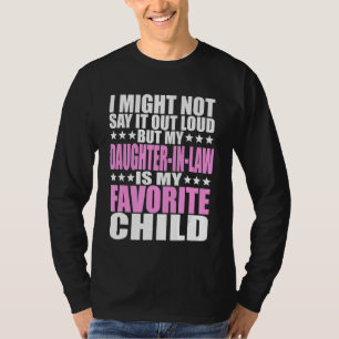 Camiseta Mi Hija En La Ley Es Mi Madre Infantil Favorita