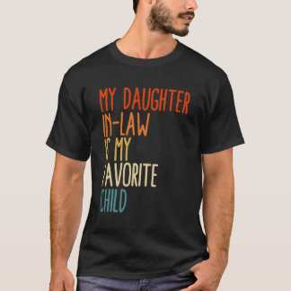 Camiseta Mi Hija En La Ley Es Mi Quo Infantil Favorito
