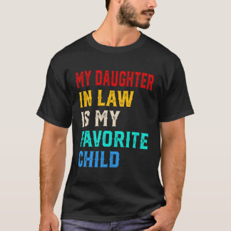 Camiseta Mi Hija Es Mi Familia Infantil Favorita