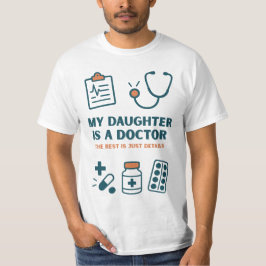Camiseta Mi hija es un diseño familiar divertido y orgullos