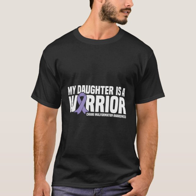 Camiseta Mi Hija Es Un Guerrero Consciente De La Malformaci (Anverso)