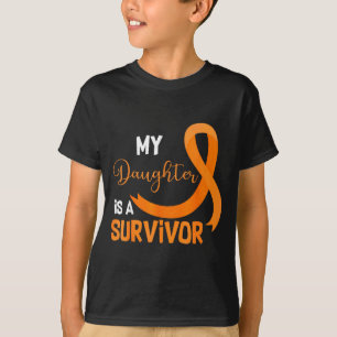 Camiseta Mi hija es una superviviente Apoya la concienciaci