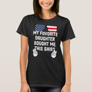 Camiseta Mi hija favorita me dio este papá 1